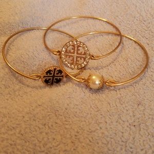 Set of Gold Bracelets